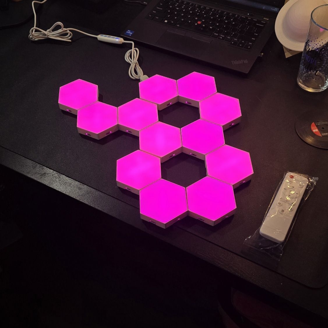 Hexagoane RGB Smart 12buc Idee Cadou