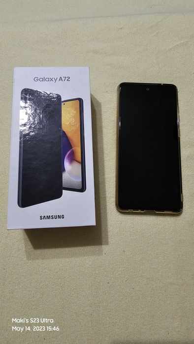Samsung Galaxy A72 + зарядно Anker PowerPort Atom III