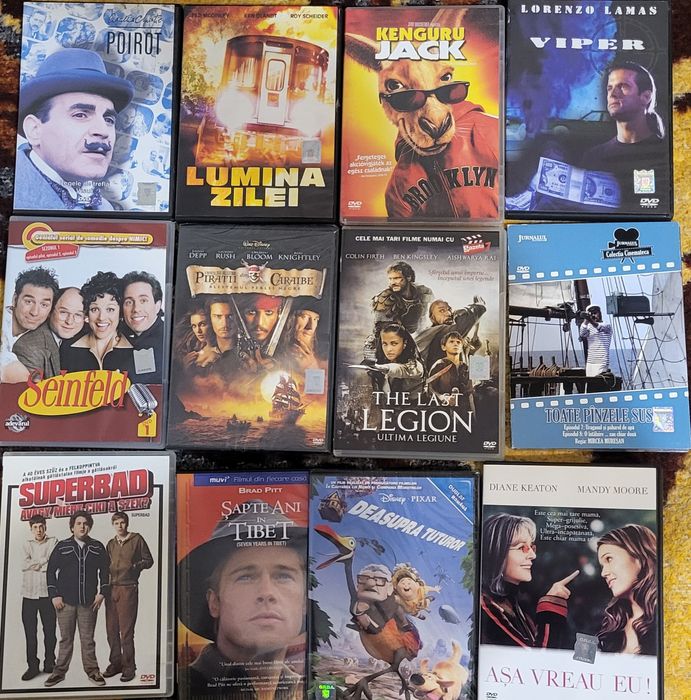 Vând filme format DVD