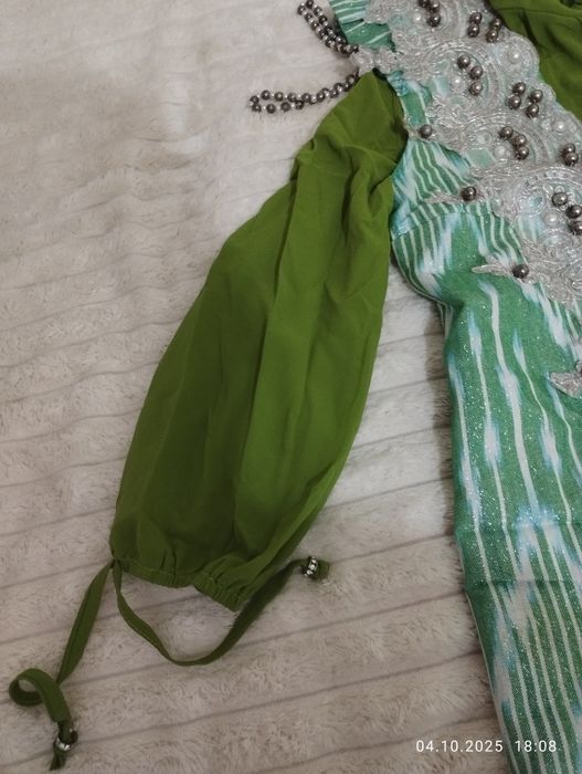 Келин миллий либос. Адрас нимча ва кўйлак