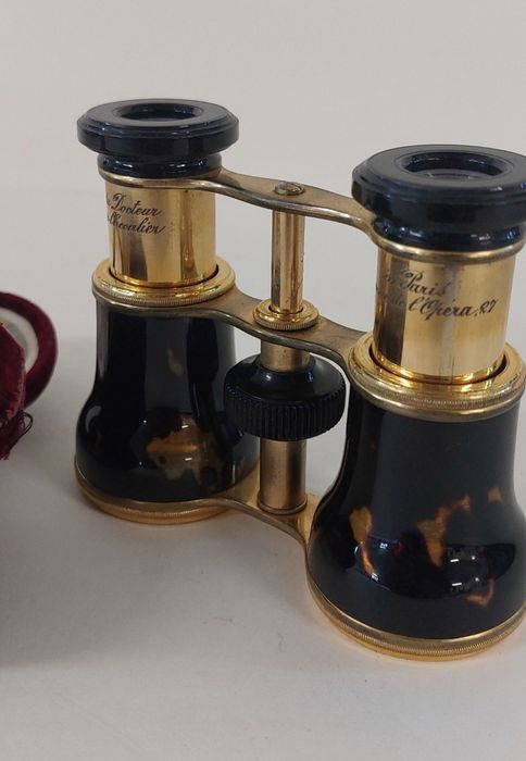 Антикварный театральный бинокль. Франция 1890.г