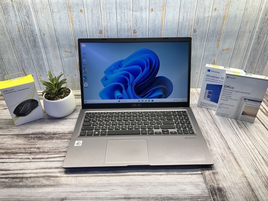 Ноутбук для работы ASUS VivoBook 15 | Core i3-1005G4 | 4GB | 256GB SSD