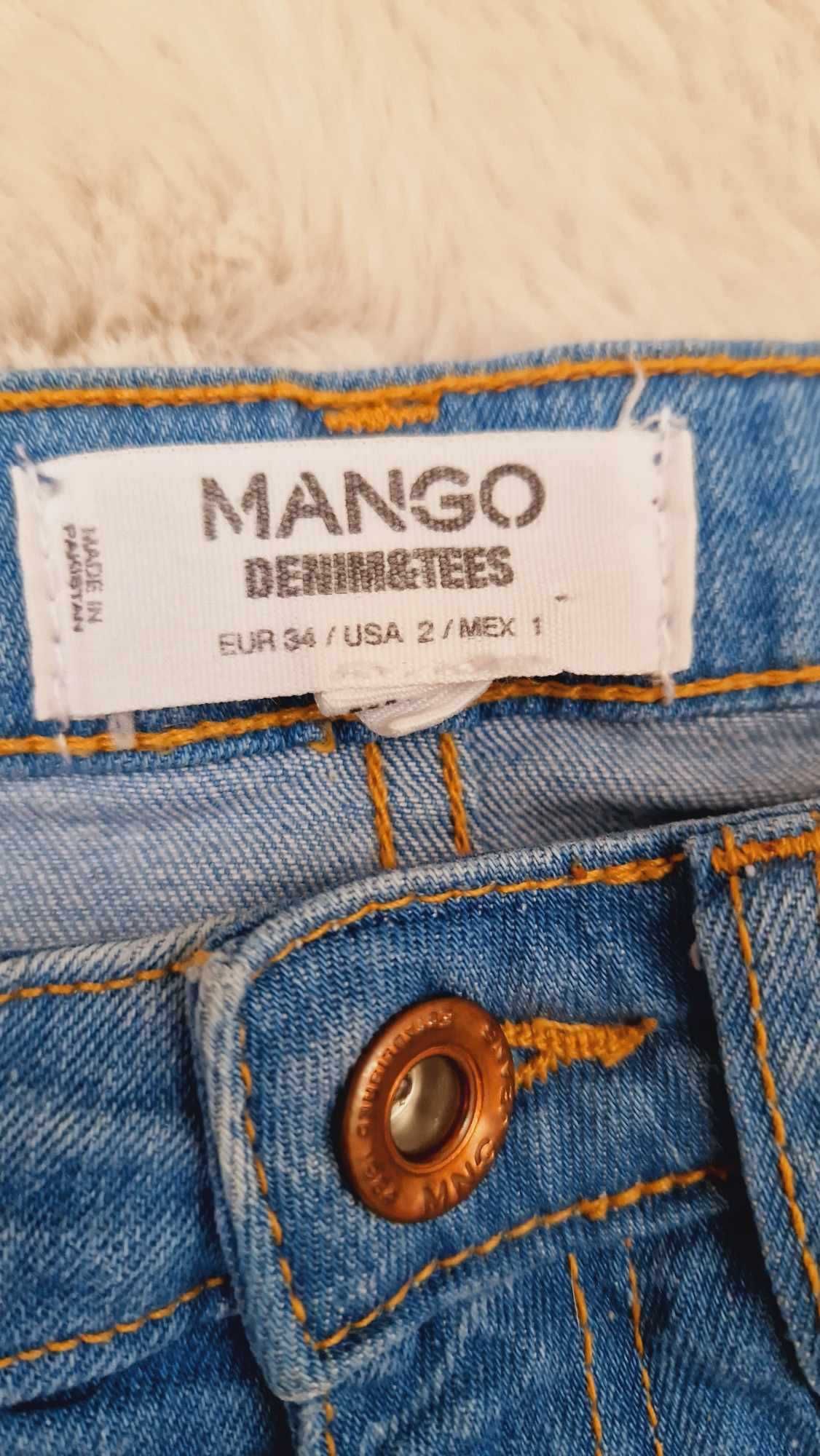 ЧИСТО НОВИ дамски Чарлстон дънки MANGO