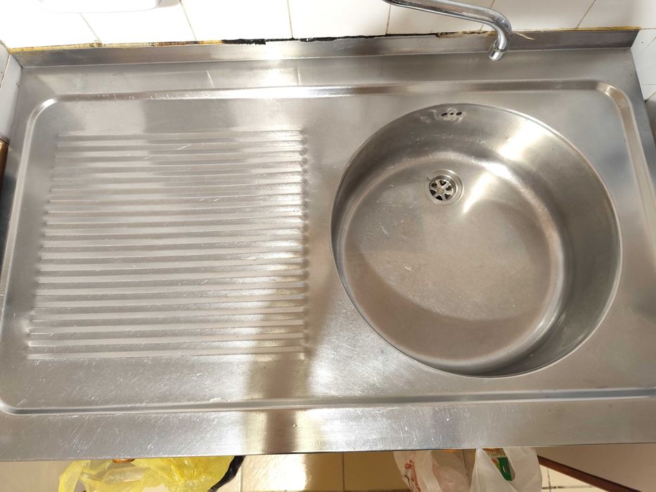 Стоманена кухненска мивка