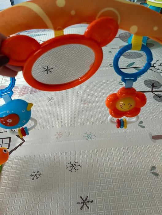 Centru de joacă bebeluși, cu pian, jucărie muzicală, multifuncțională,