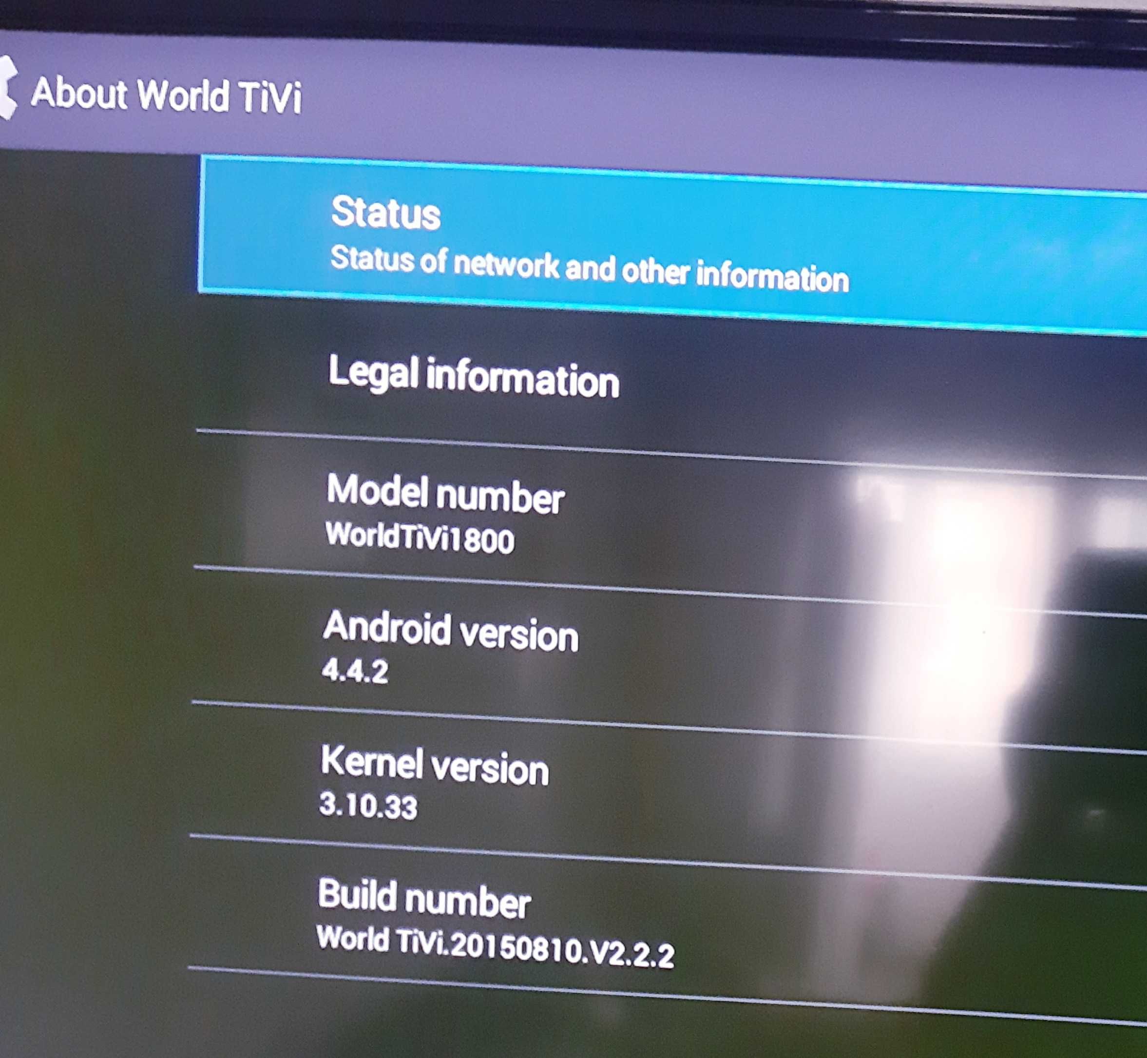 World tivi - aparat android pt TV