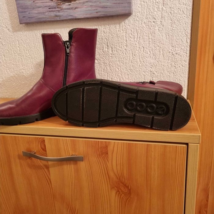 Дамски боти ECCO Естествена кожа