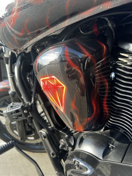 ! Kawasaki Vn 900 custom (fără honda suzuki yamaha)
