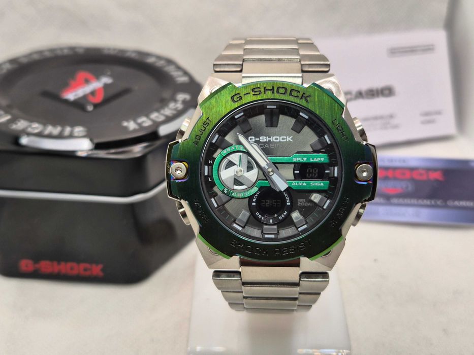 Ceas SPORT Barbatesc Casio g shock GST B400 cd 1A3 , Nou.Garantie 2ani