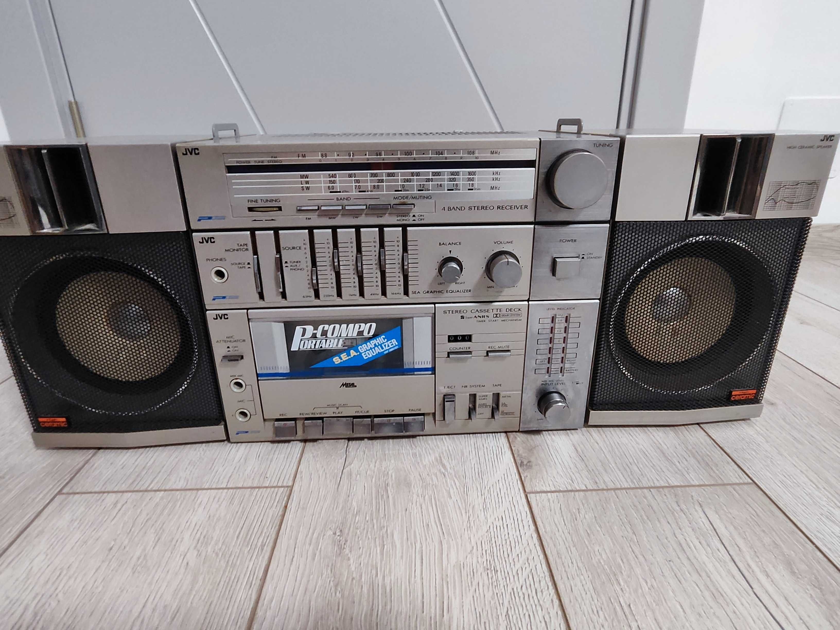 Casetofon deck JVC PC-R11JW boombox nefuctional
