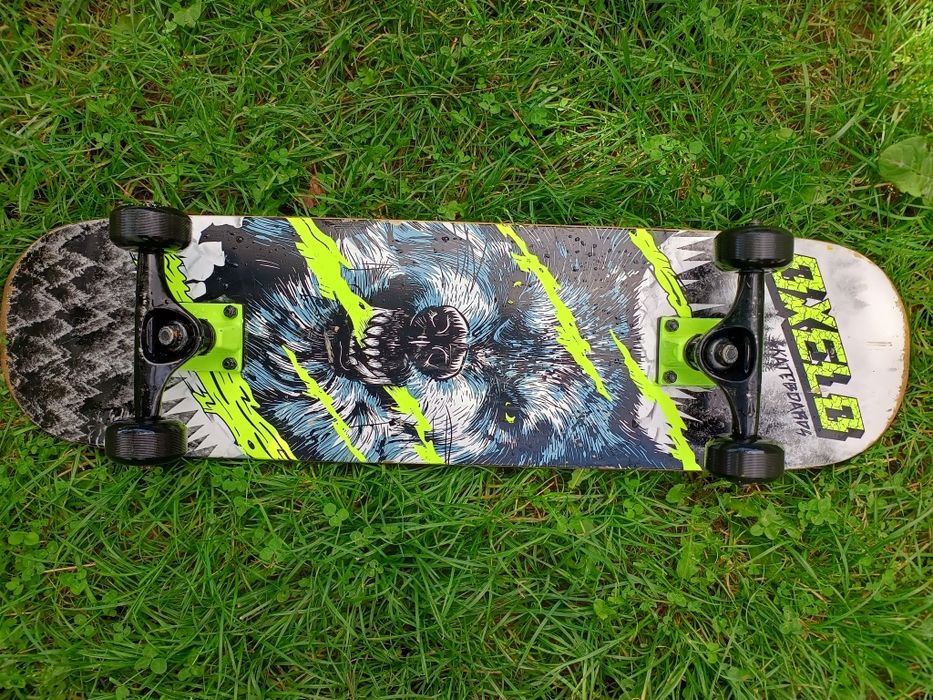 Skateboard oxelo mid 500 wolf