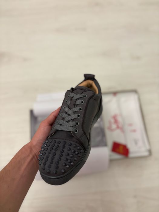 Louboutin low grey