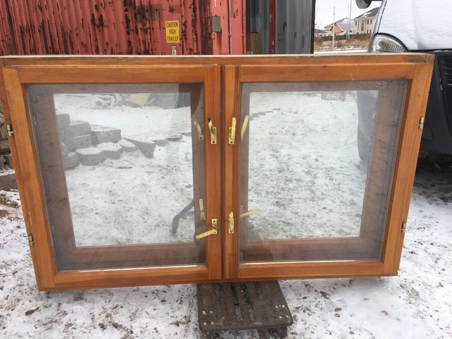 Окна деревянныеe