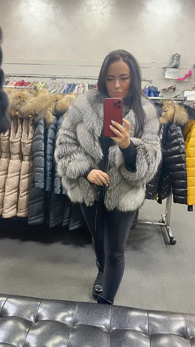 Haina din blana naturala calitate premium