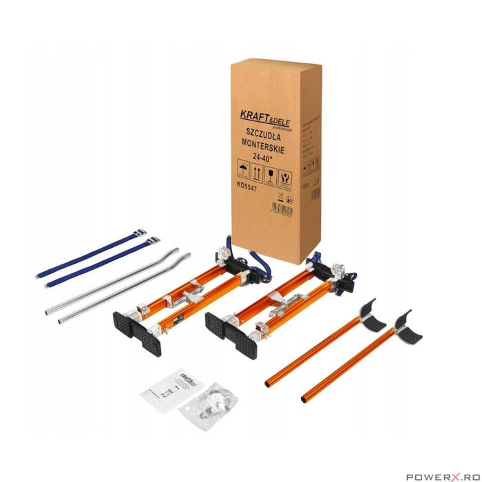 Set 2 suporti pentru sustinerea tavanelor suspendate, interval de