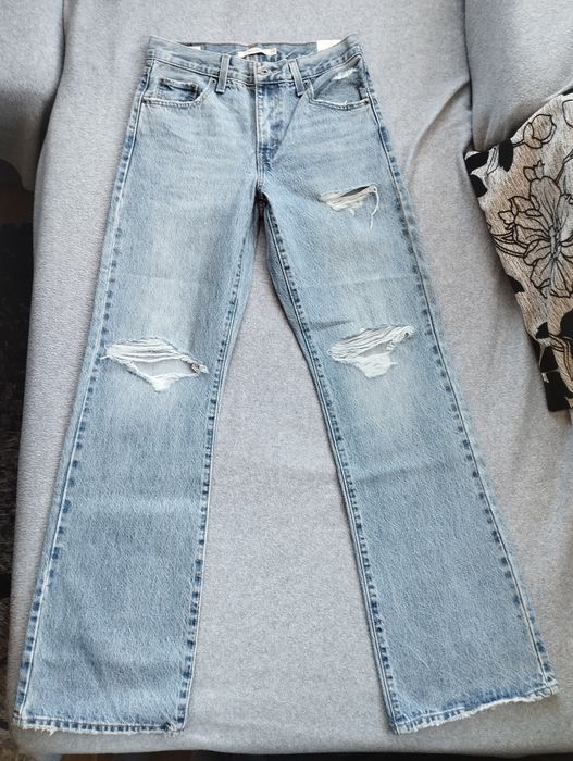 Levi's baggy bootcut jeans