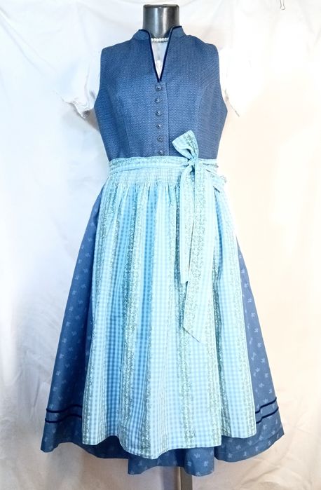 Dirndl Nr.42-44  Sarfan Rochie bavaeza tiroleza Oktoberfest