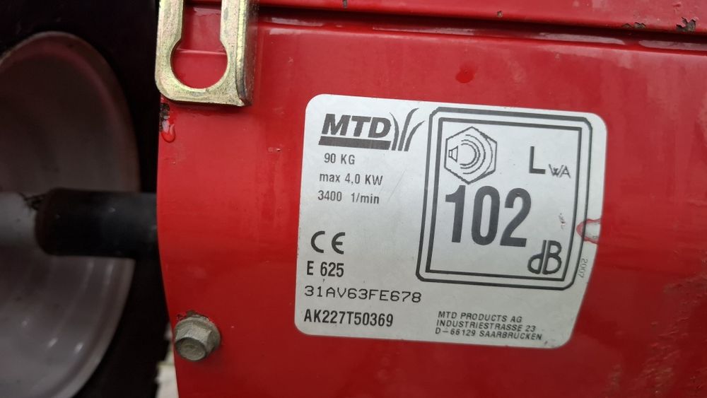 Роторен снегорин МТД ел.  стартер