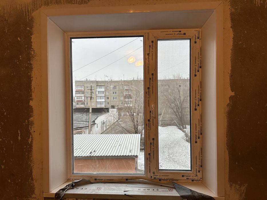 Установка пласковых окон