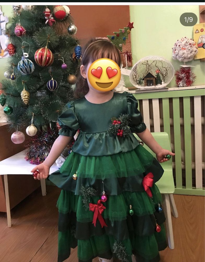 Новогодний костюм елки