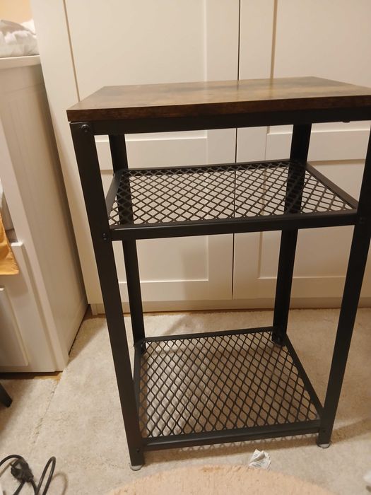 Masuta superba robusta metalica, 35 x 45 x 75 cm noua reducere 60%