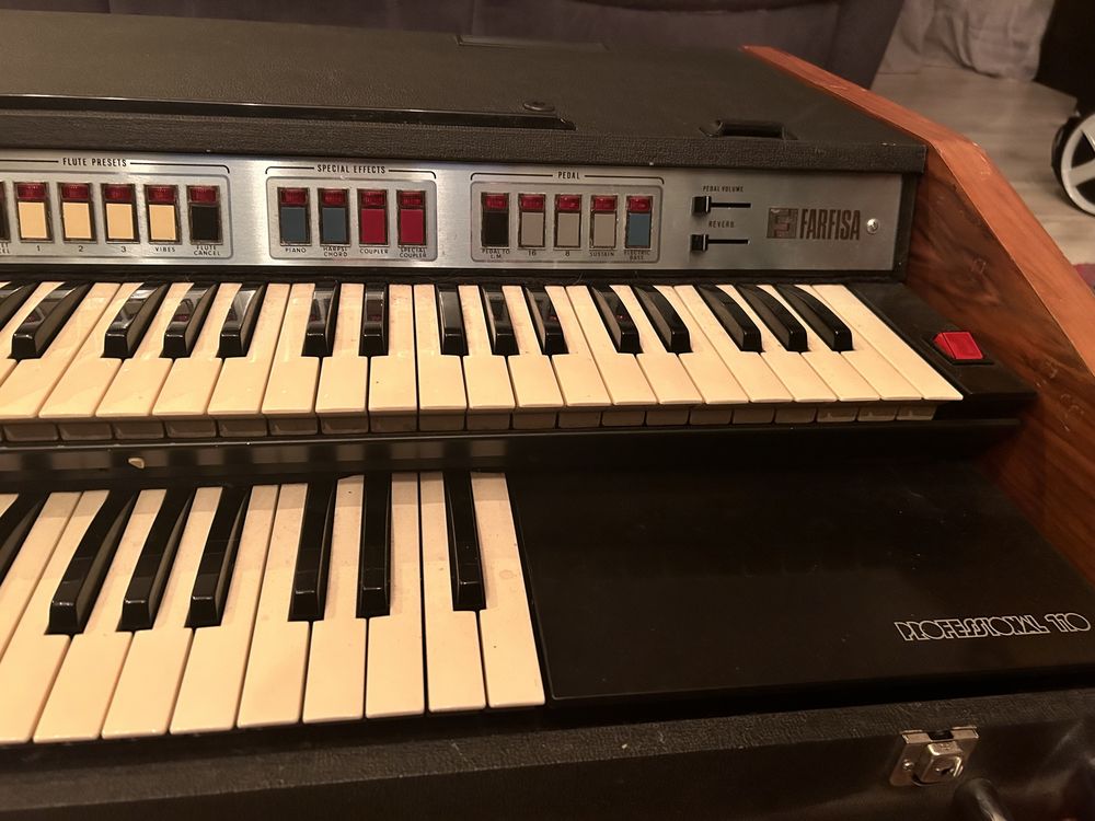 *defect* Orga sintetizator Farfisa professional 110