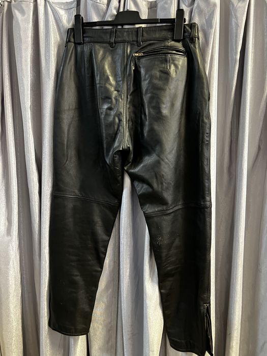 Pantaloni piele moto Classic Gear 52