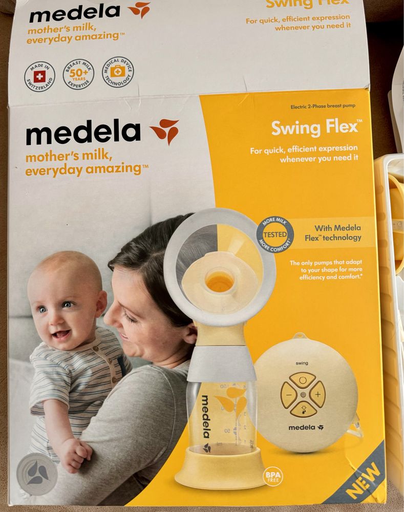 Medela Swing Flex Двуфазна електрическа помпа за кърма