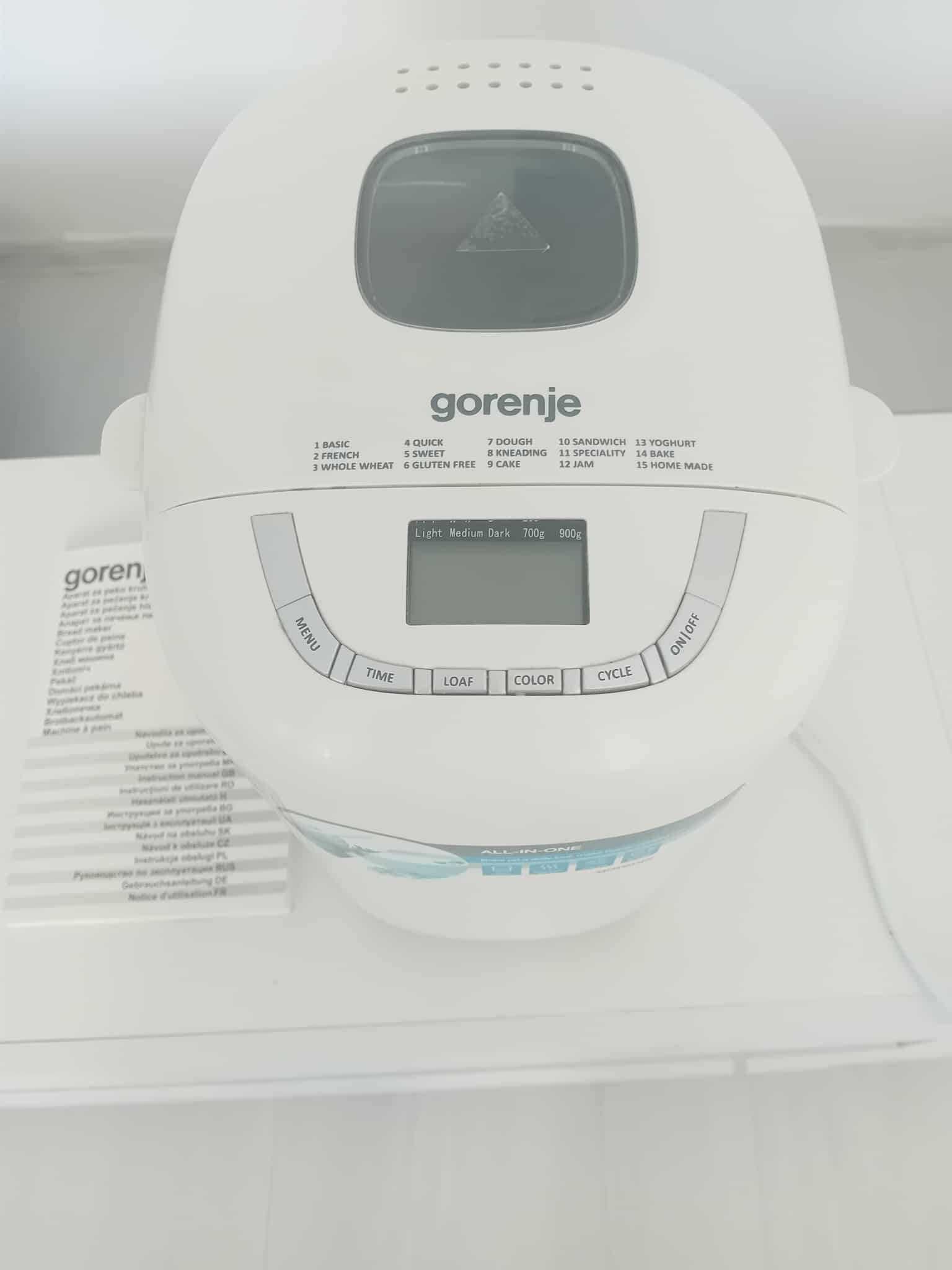 Хлебопекарна Gorenje BM910WII