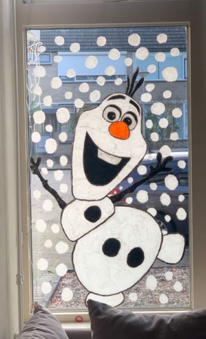 Рисование на окне