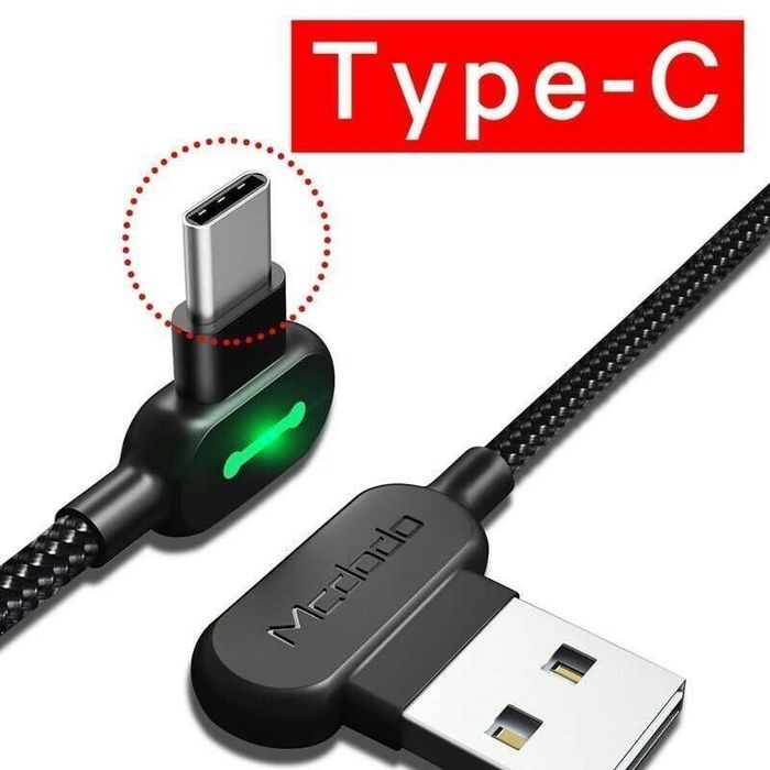 Смарт кабел за зареждане McDodo, USB Type-C, 0.5 м