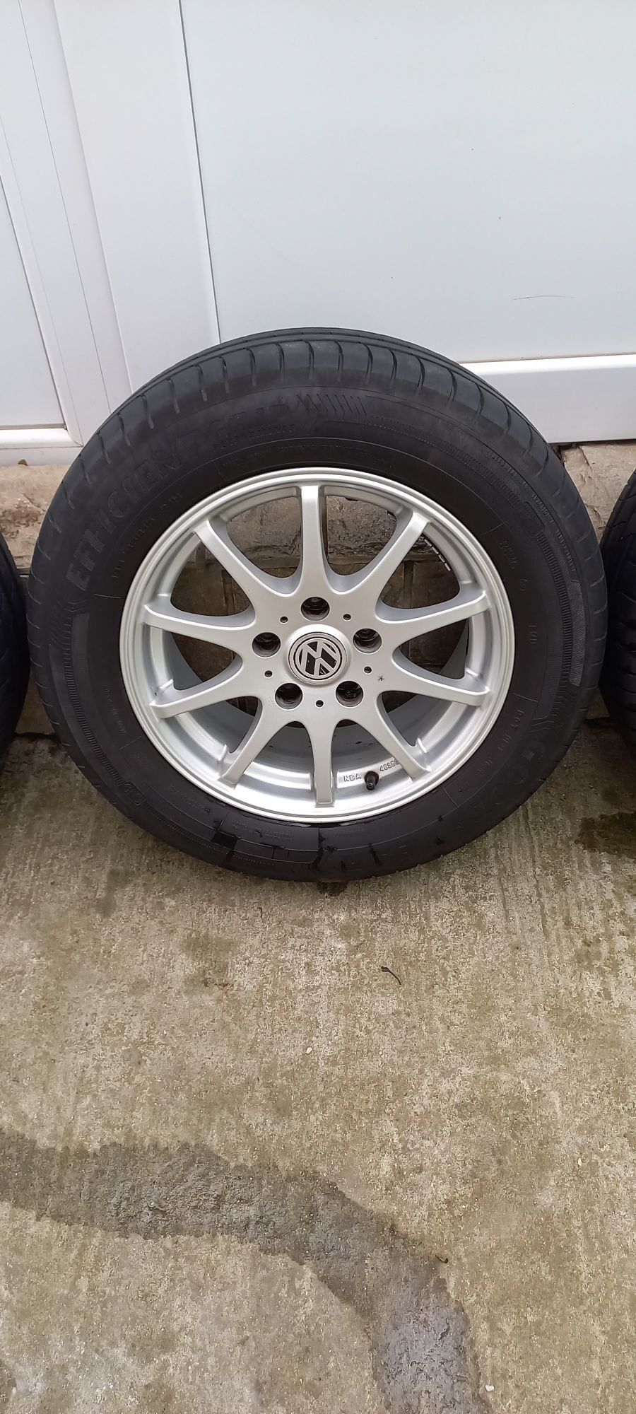 Джанти DEZENT с летни гуми GOODYEAR 15 5×112 VW  AUDI