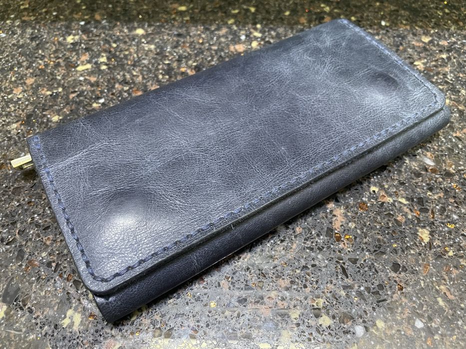 Кожанный лонгер, ручная работа.