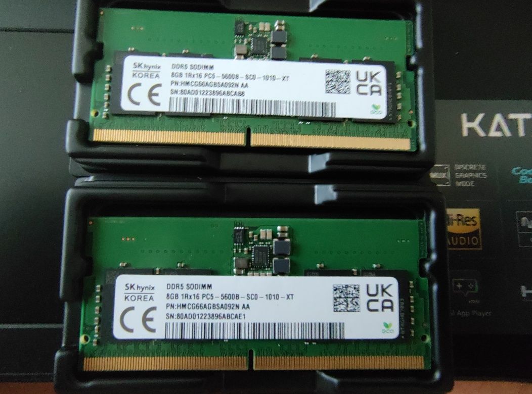 Кит RAM памет за лаптоп ddr5 -8 Gb -5600 PC5