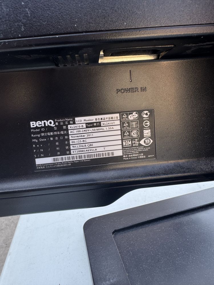 Monitor pc 120 hz
