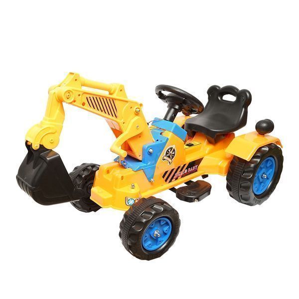 Багер, електрическа количка на батерии за деца от 3 до 6 години hello
