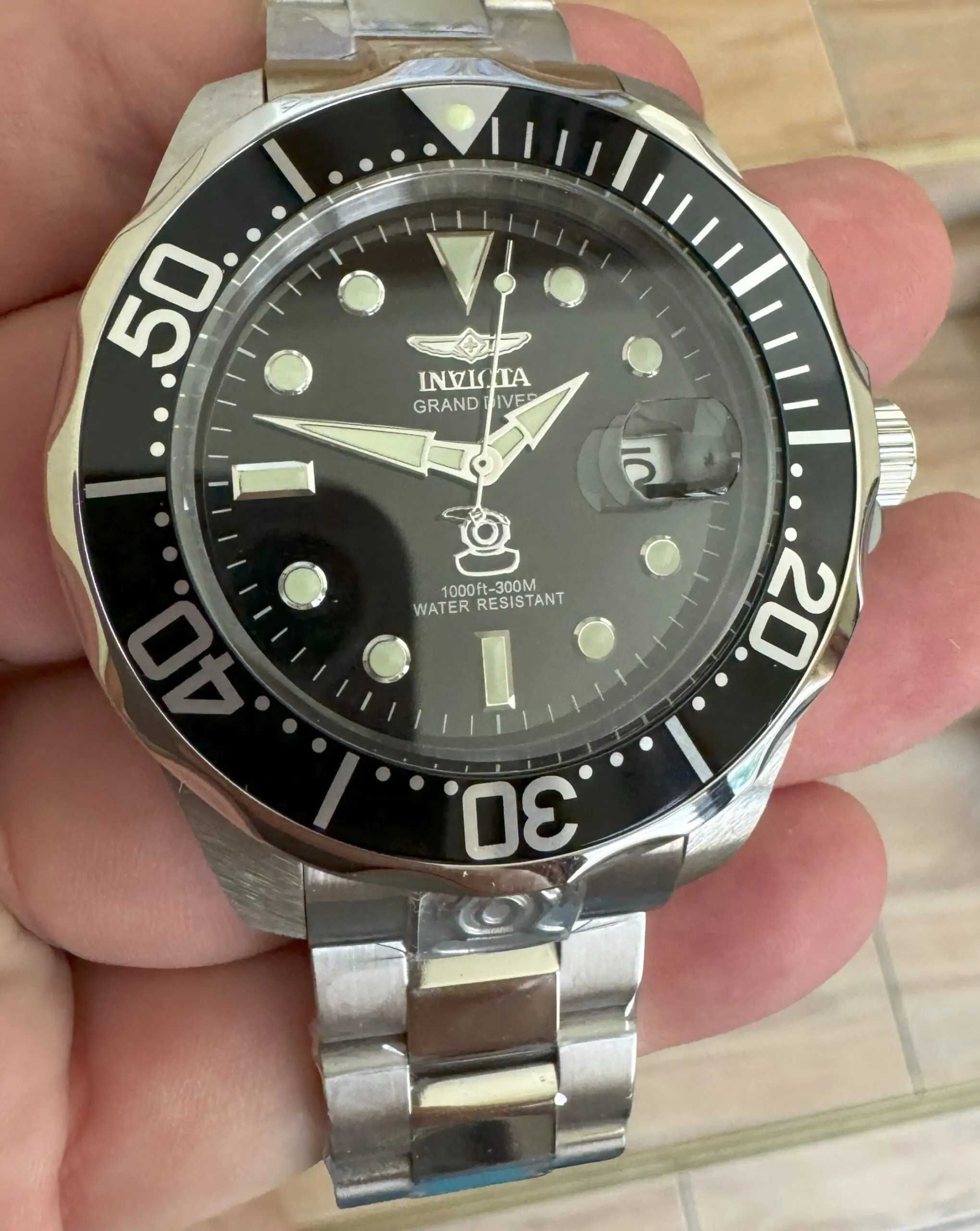 47 mm Invicta Grand Diver Automatic japonez Seiko NH35A Diver 300 m