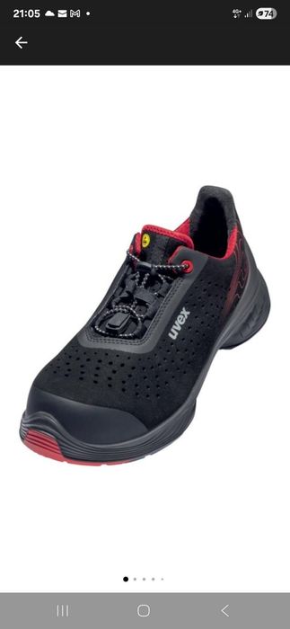 Pantofi Uvex nr41 noi