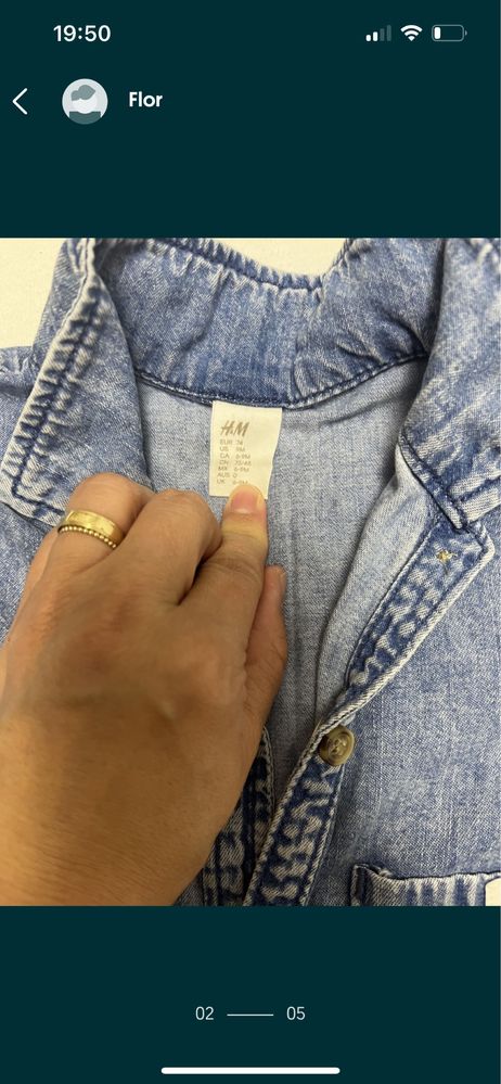 Set denim H&M 74
