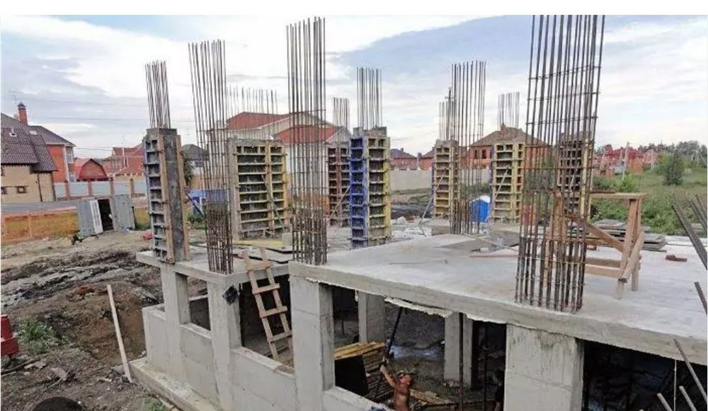 Бетонные работы монолит.