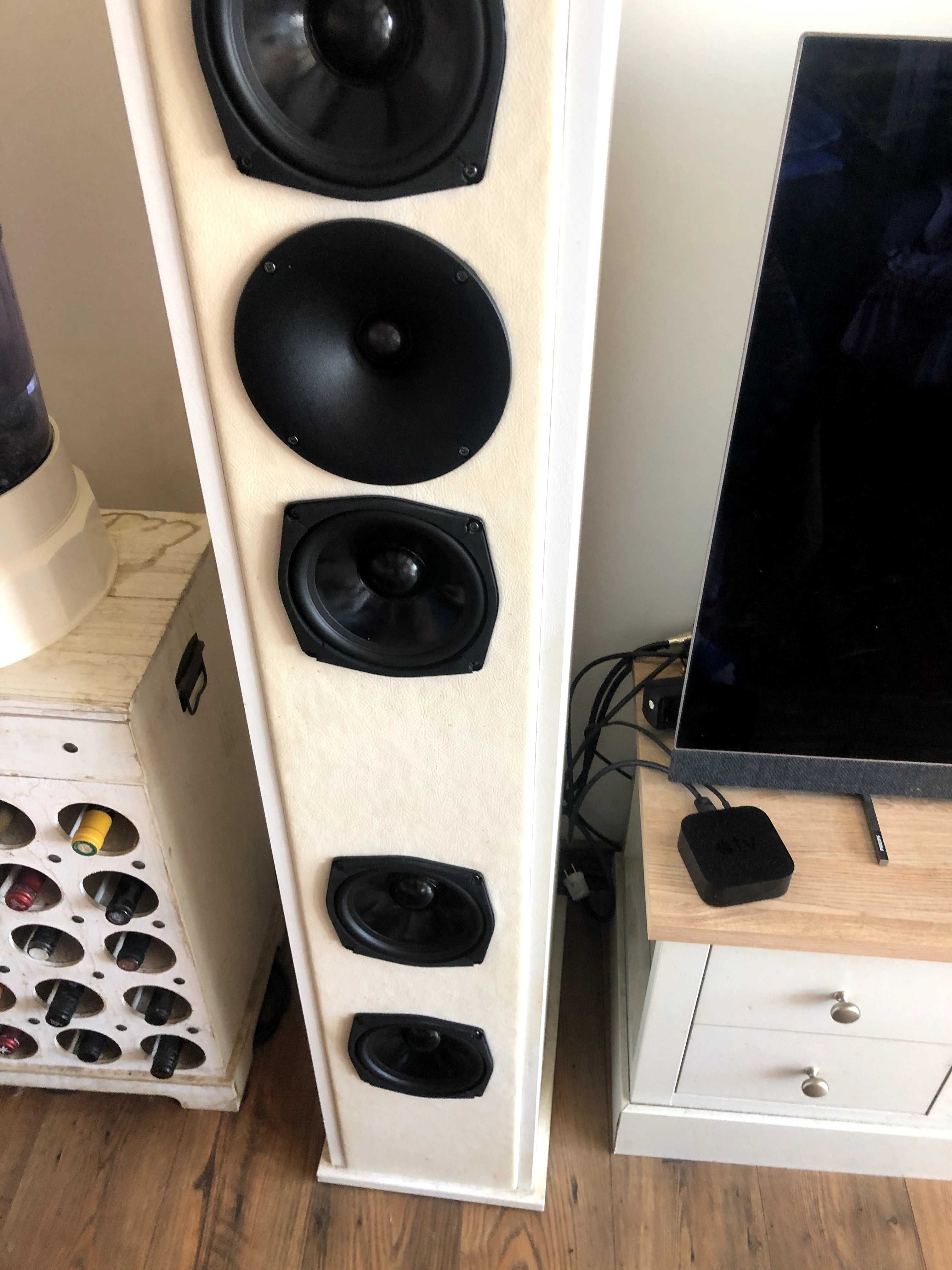 Hi-Fi Stereo комплект 2 тонколони с усилвател.