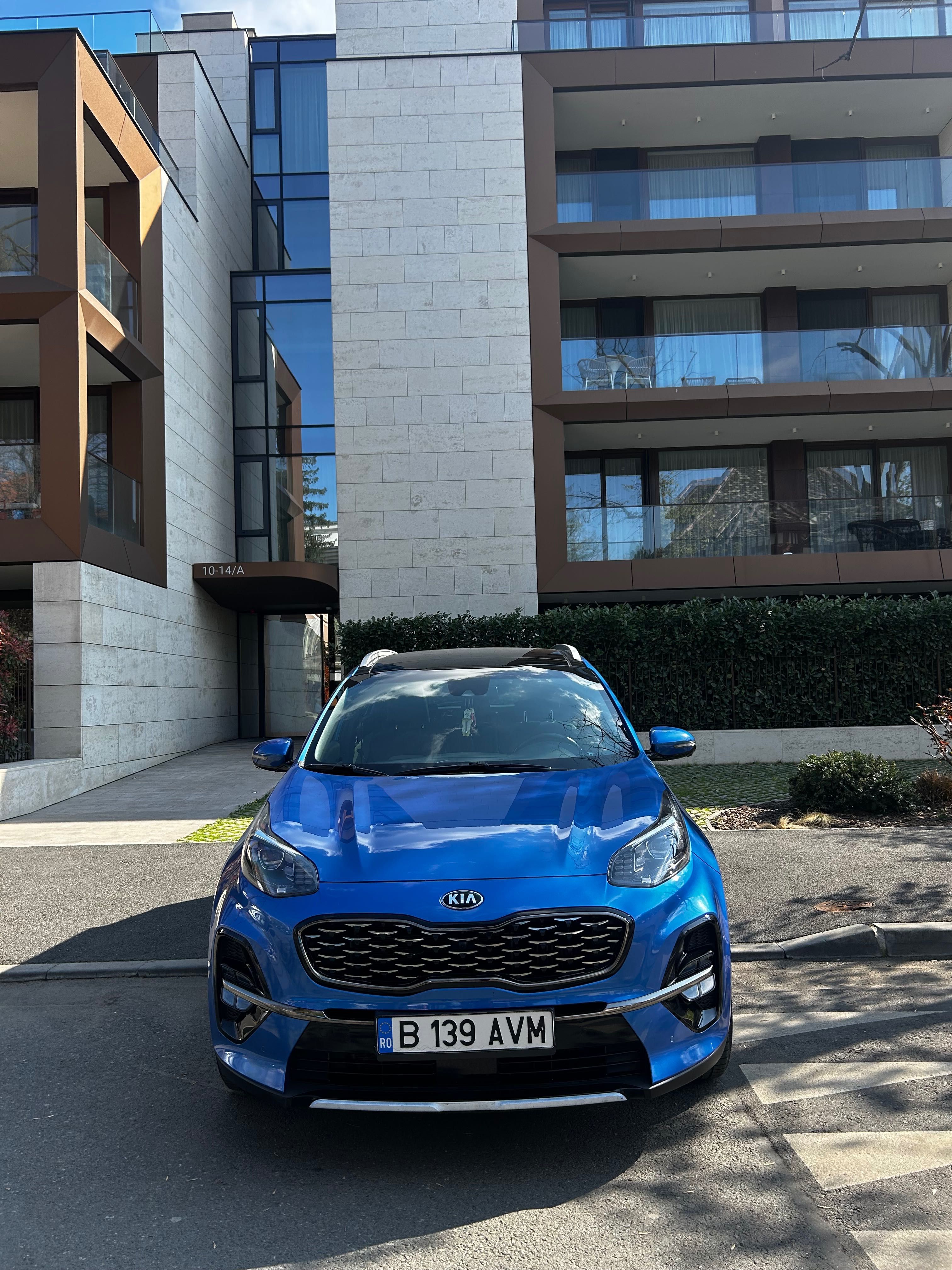 Kia Sportage GT-line albastra