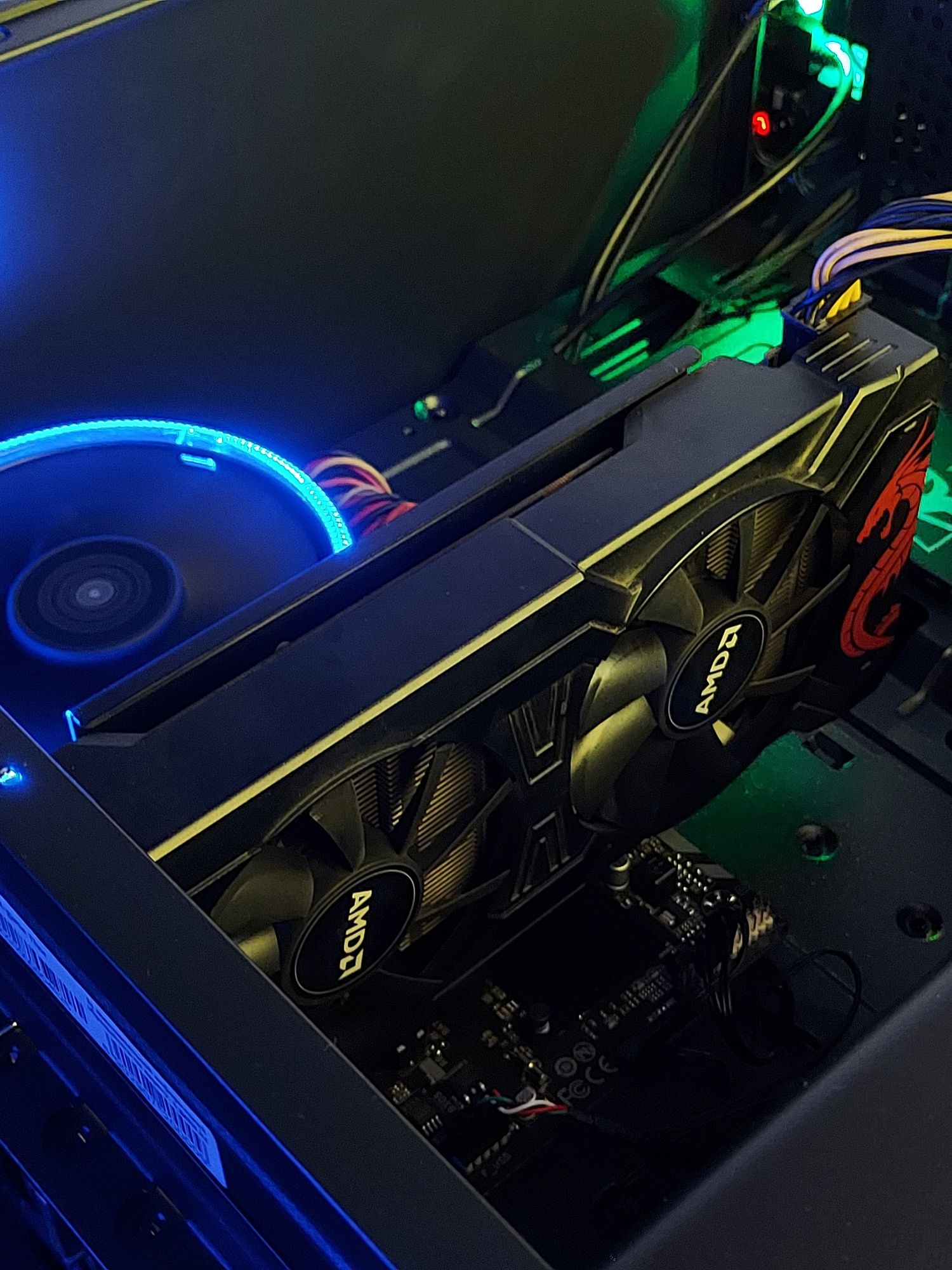игровой пк, компьютер, rx 580, i3 9100F, ddr4, SSD, системник