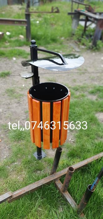Cos de gunoi rustice