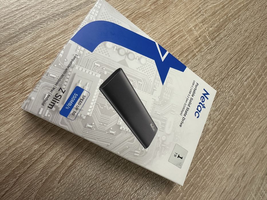 SSD portabil netac Z Slim noua generatie