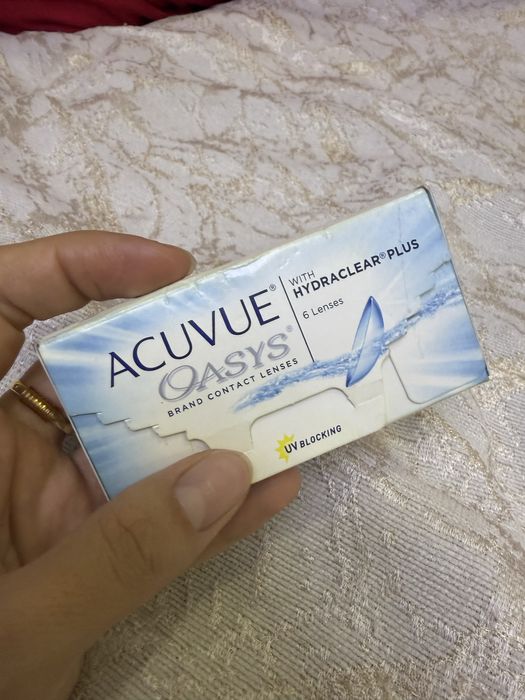 Продам линзы для глаз -4