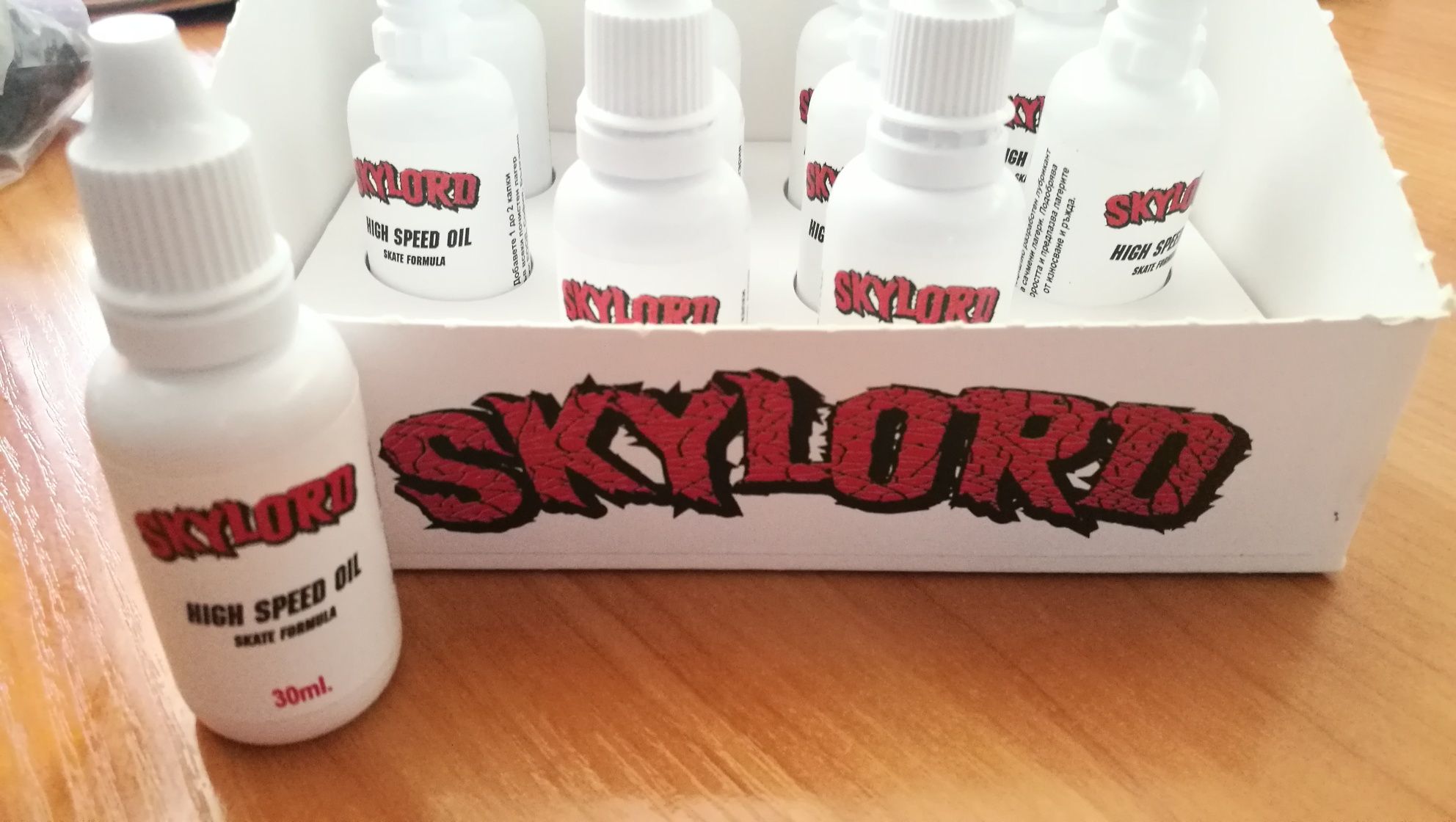 Skylord  high speed oil смазка, масло за лагери за скейтборд и ролери