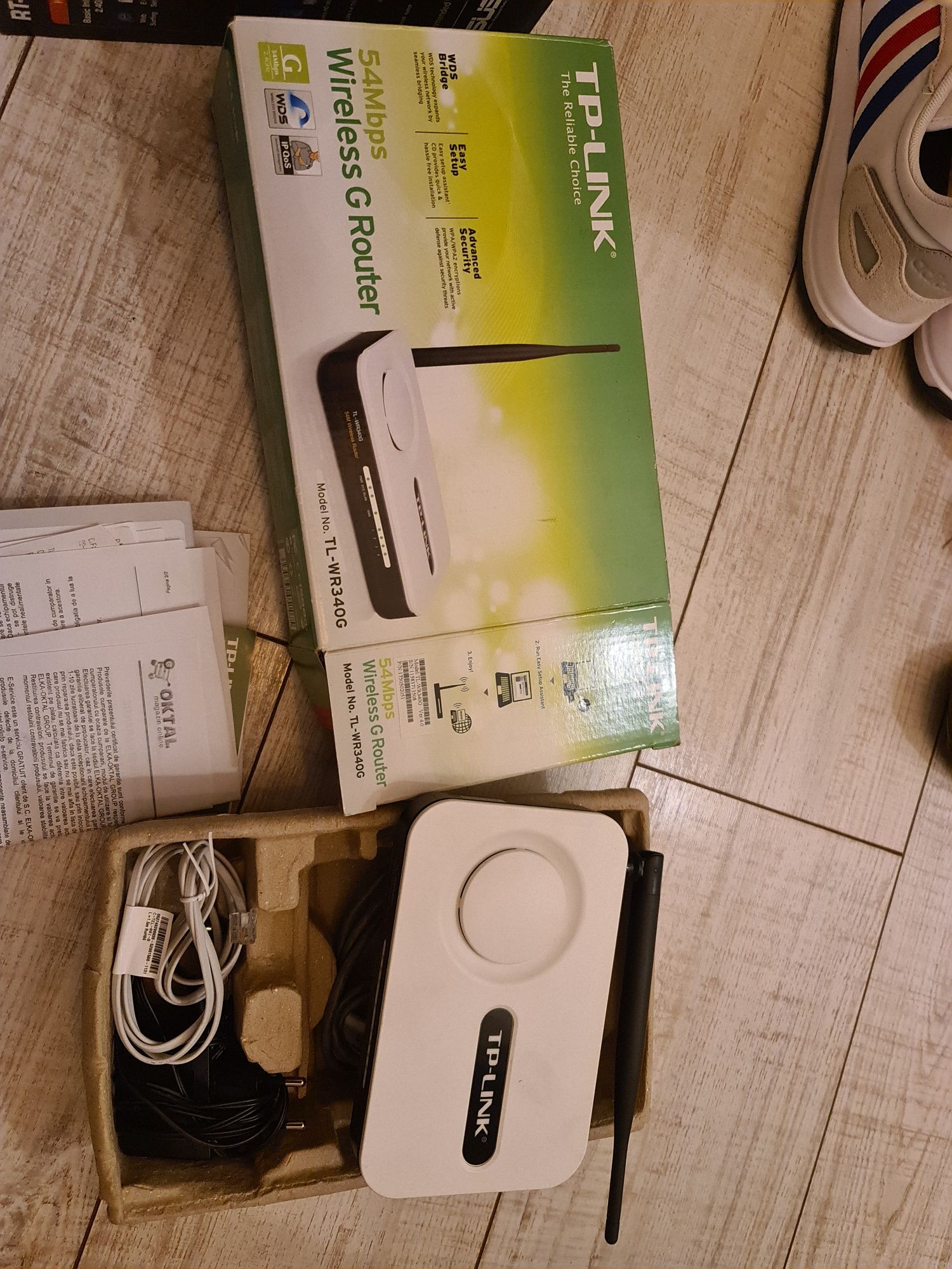 Vand router wireless tp link TL-WR340G