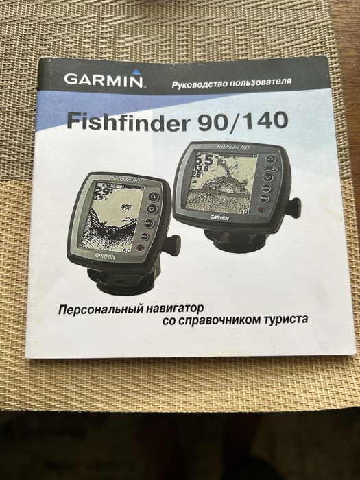 Продаётся эхолот Garmin Fishfinder 140 б/у состояние хорошее