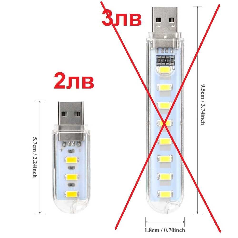 USB LED светодиодни лампи